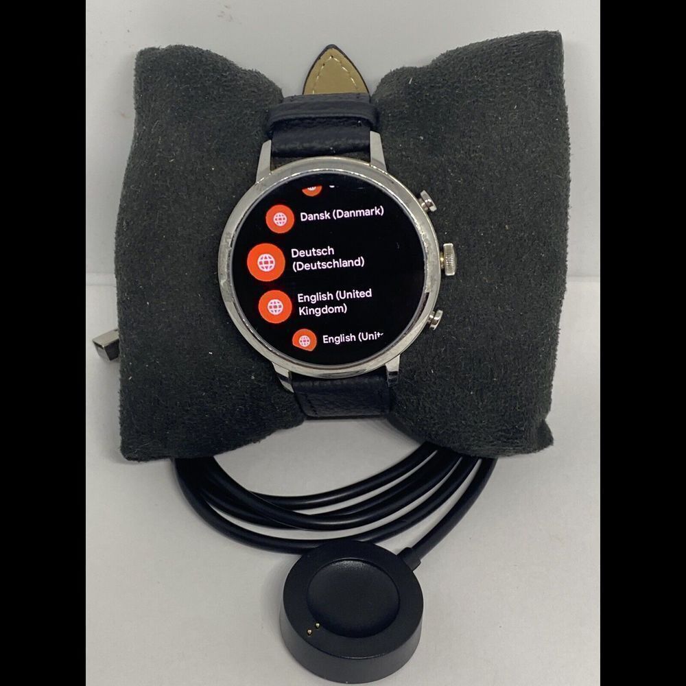 Fossil Gen 4 Authentic Digital Dial Smart Watch Custom Band FTW6011 AB468